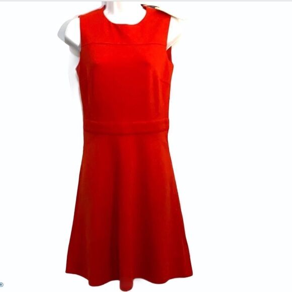 Lila Rose Sleeveless Stretchy Drop Waist Sheath Dress Red NWT Size 2 - Picture 1 of 16